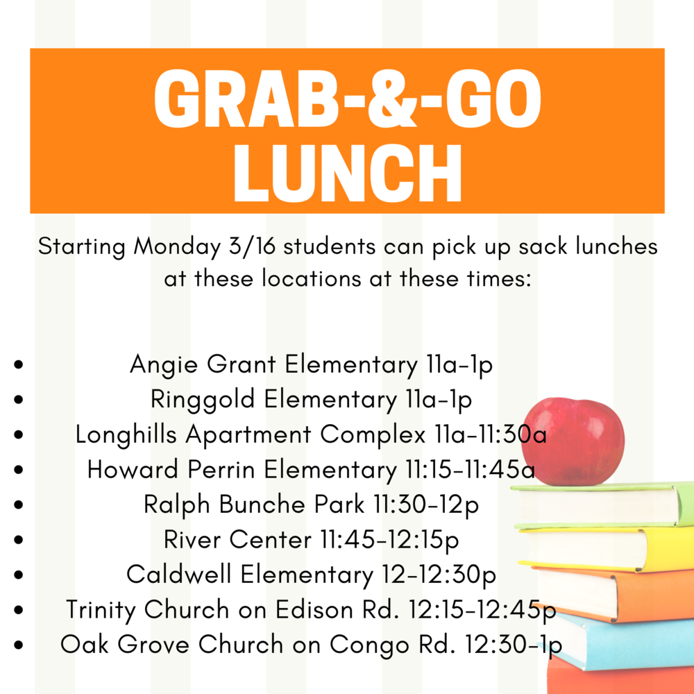 Free Lunch Starting March 16th