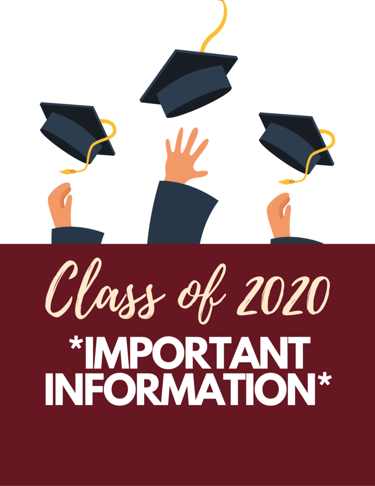 Graduation Details for 2020 Seniors Benton High School