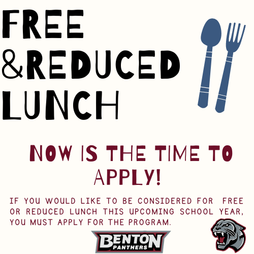 Free & Reduced Lunch Benton Middle School