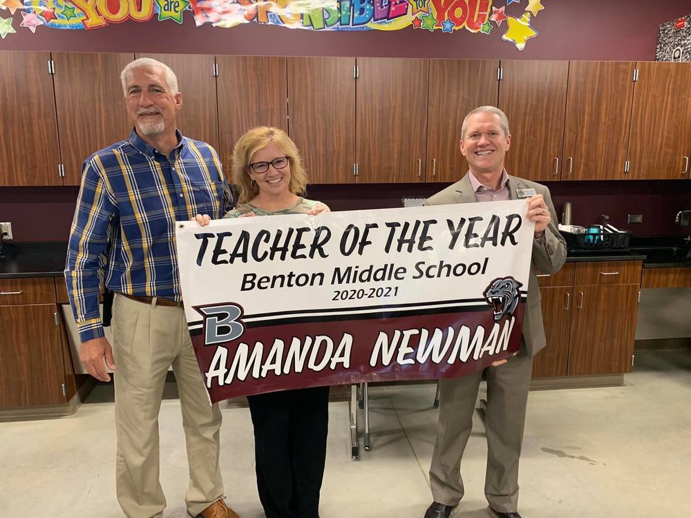 Teacher of the Year: Amanda Newman | Benton Middle School