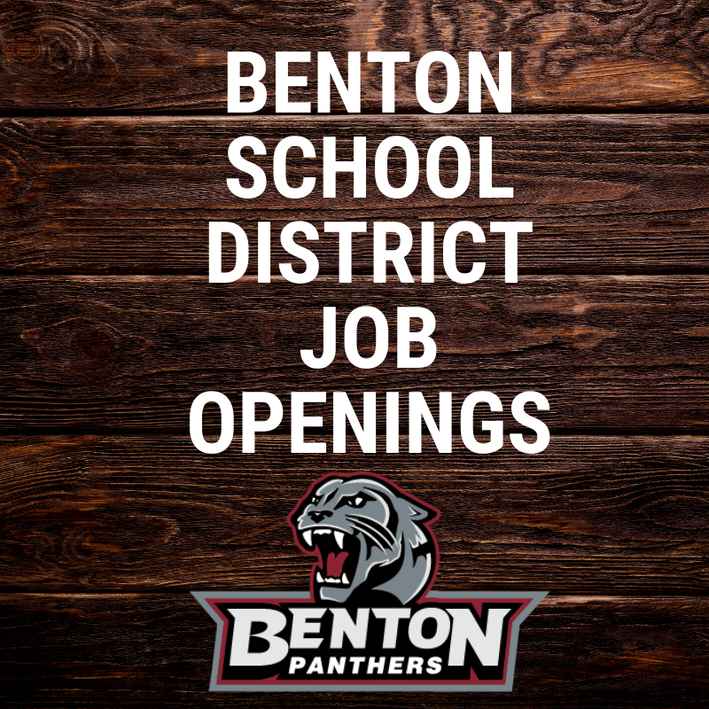 Current Job Openings At BPS | Benton School District