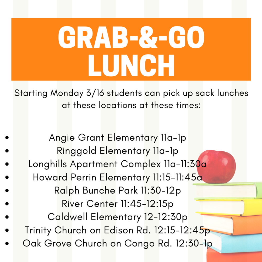 Free Lunch Starting March 16th | Benton School District