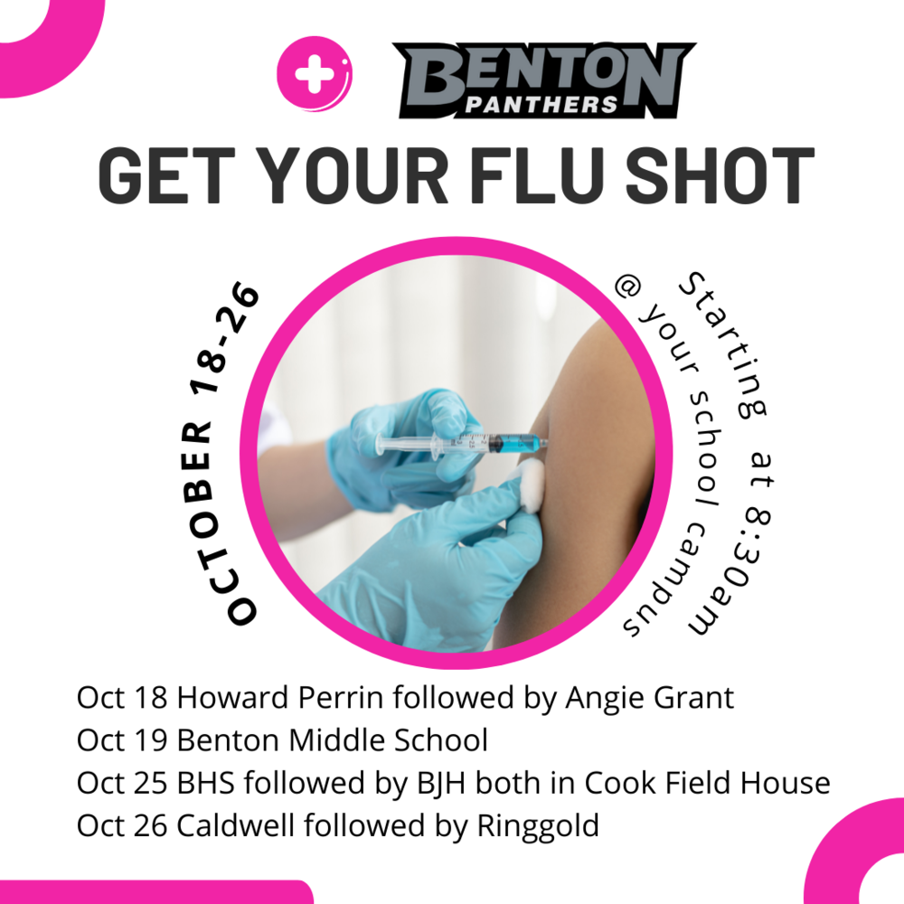 Benton School Flu Clinics