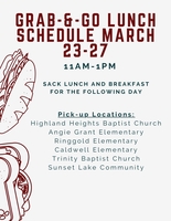FREE Lunches for BPS Students Over Spring Break