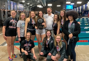 Benton Girls Swimming Champs