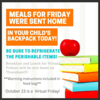 Meals for Virtual Friday